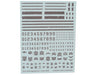 GUNPRIMER CP-CU-01-G G-Rework HG/MG Chipping Decal Sheet Custom #01 (Gray)