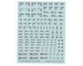 GUNPRIMER CP-EF-01-G G-Rework Chipping Decal Sheet EFF #01 (Gray)