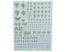 GUNPRIMER CP-Z-01-G G-Rework HG/MG Chipping Zeon Decal Set (Grey)