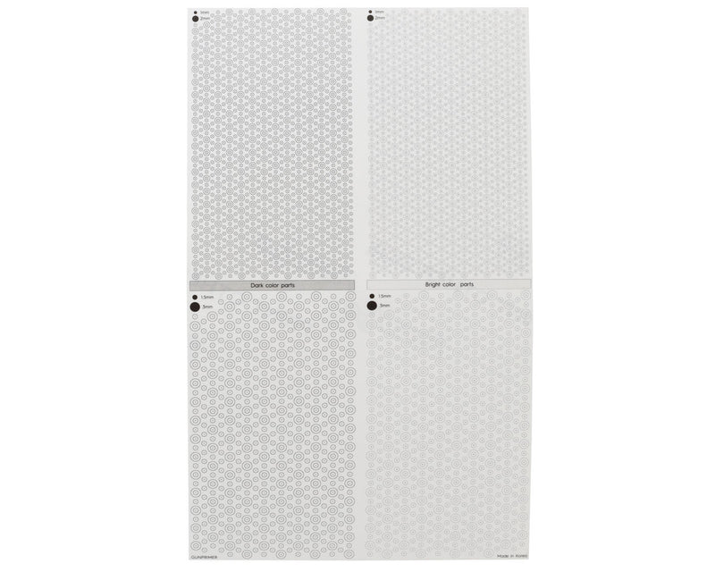 GUNPRIMER PCG-T CUSTOM GUIDE Pin Vise Sheet (Transparent)