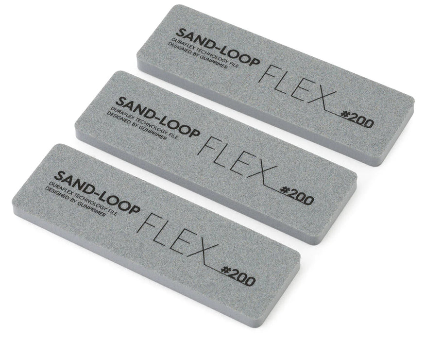 GUNPRIMER SL-F200 200 Grit SAND-LOOP Flex Sandpaper (3 Pack)