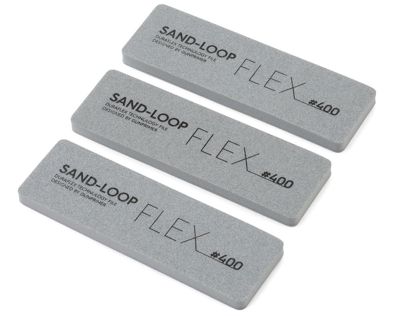 GUNPRIMER SL-F400 400 Grit SAND-LOOP Flex Sandpaper (3 Pack)