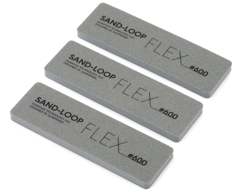 GUNPRIMER SL-F600 600 Grit SAND-LOOP Flex Sandpaper (3 Pack)