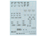 GUNPRIMER TM-EF-02 G-Rework HG/MG Earth Federation Markings #02 Decal Sheet