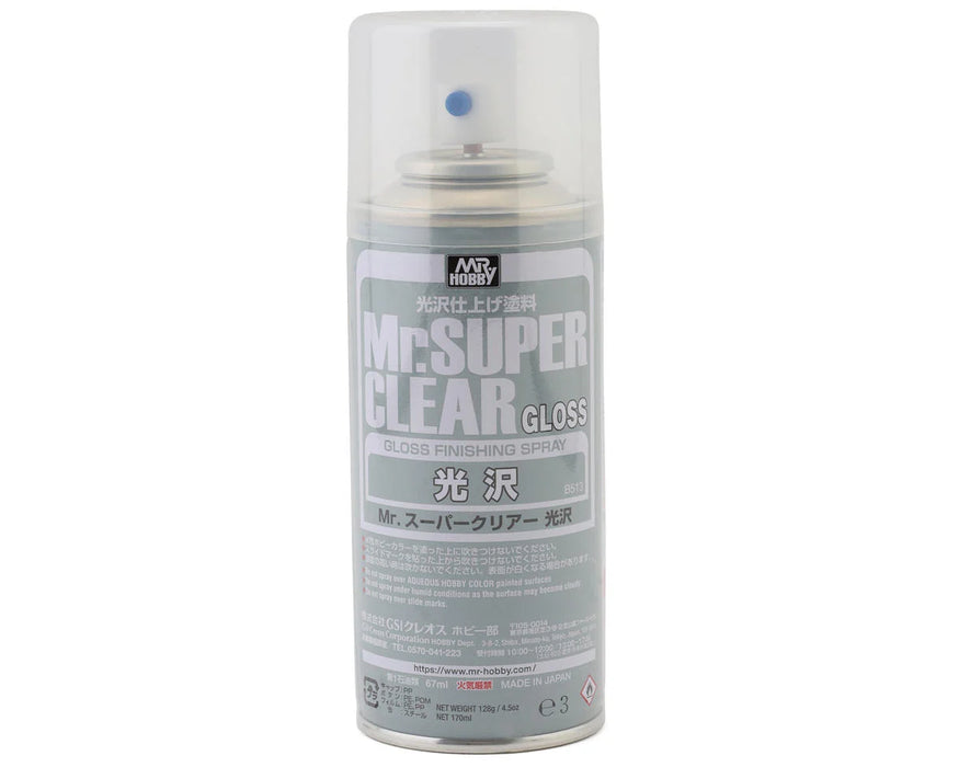 Gunze B513 Mr. Hobby Mr.Super Clear Gloss Spray 170ml