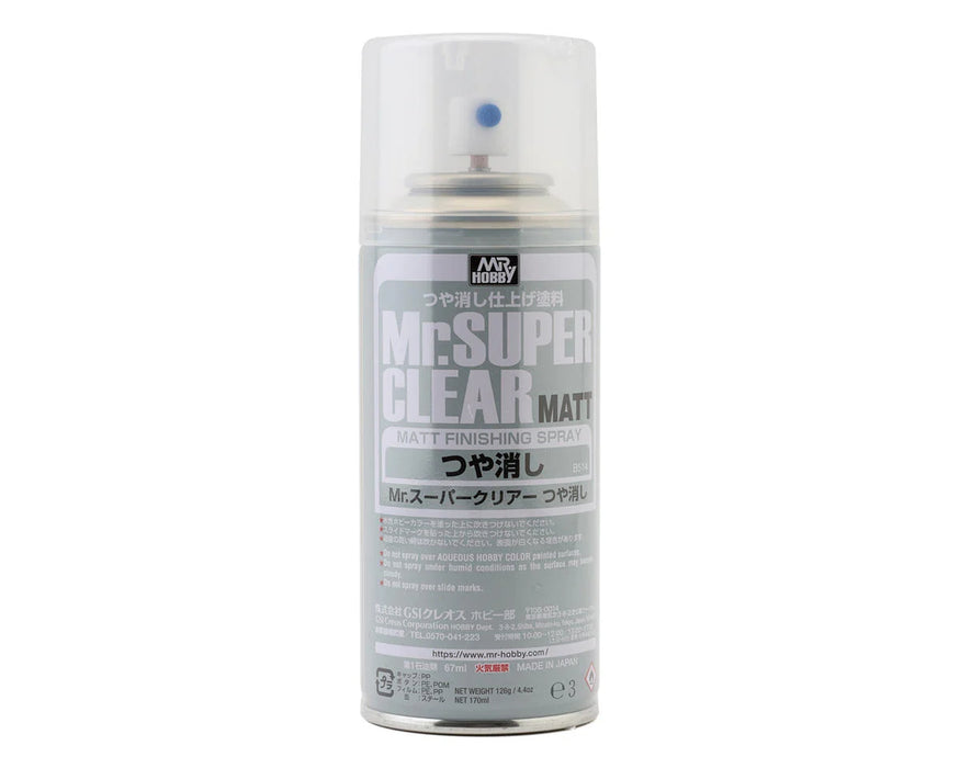 Gunze B514 Mr. Hobby Mr.Super Clear Matt Spray 170ml