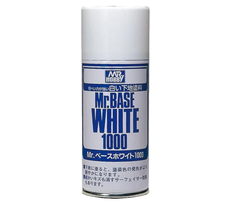 Gunze B518 Mr. Hobby Mr.Base White 1000 Spray 170ml
