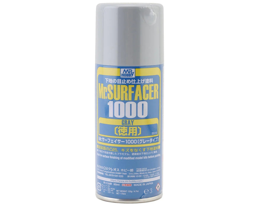Gunze B519 Mr. Hobby Mr.Surfacer 1000 Deluxe Spray