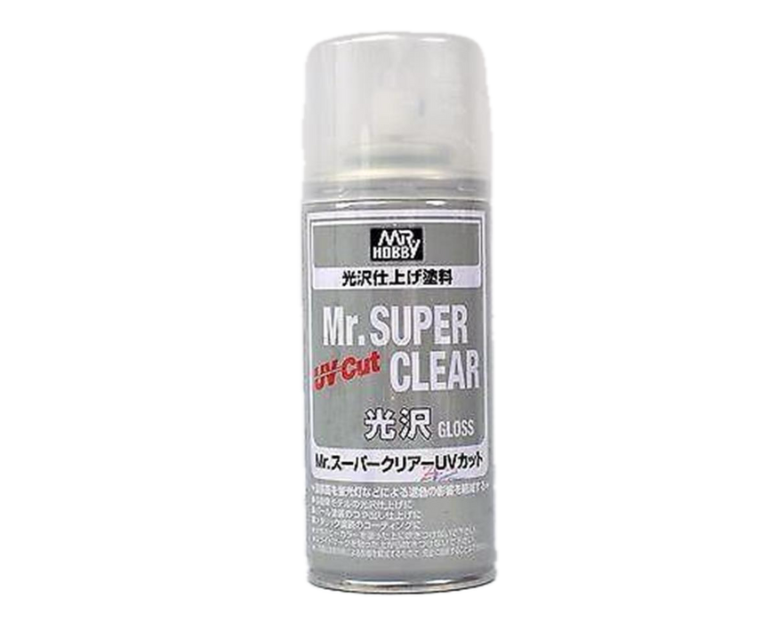 Gunze B522 Mr. Hobby Mr.Super Clear UV Cut Gloss Spray 170ml