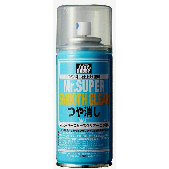 Gunze B530 Mr. Hobby Mr.Super Smooth Clear Flat Spray 170ml