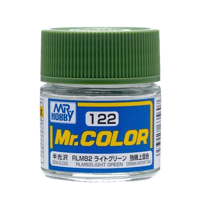 Gunze C122 Mr. Hobby Mr. Color Semi-Gloss RLM82 Light Green 10ml