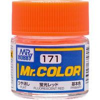 Gunze C171 Mr. Hobby Mr. Color Fluorescent Red 10ml