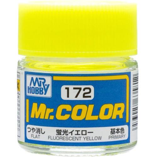 Gunze C172 Mr. Hobby Mr. Color Fluorescent Yellow 10ml