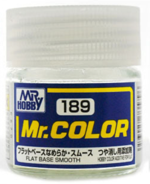 Gunze C189 Mr. Hobby Mr. Color Flat Base Smooth 10ml