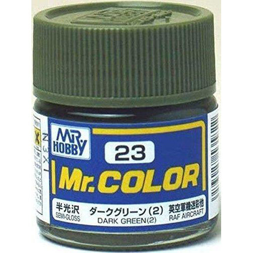Gunze C23 Mr. Hobby Mr. Color Semi-Gloss Dark Green 10ml