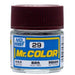 Gunze C29 Mr. Hobby Mr. Color Semi-Gloss Hull Red 10ml