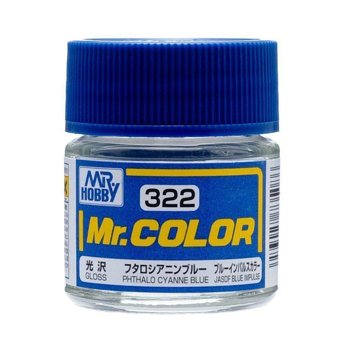 Gunze C322 Mr. Hobby Mr. Color Gloss Phthalo Cyanne 10ml