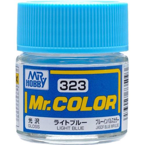 Gunze C323 Mr. Hobby Mr. Color Gloss Light Blue 10ml