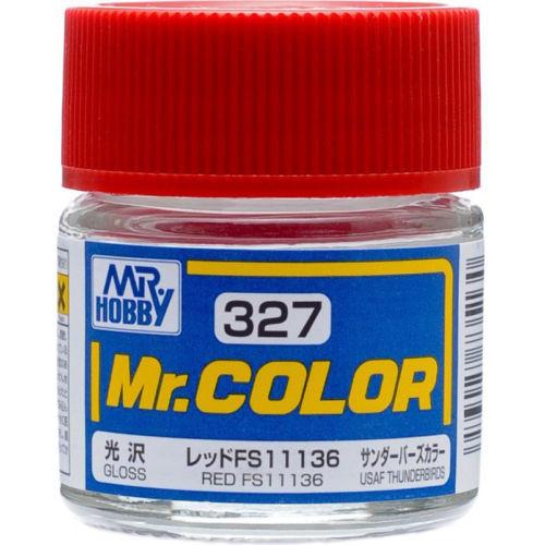 Gunze C327 Mr. Hobby Mr. Color Gloss Red FS111136 10ml