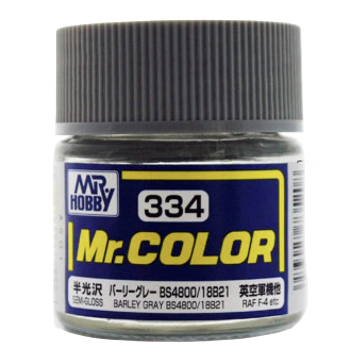 Gunze C334 Mr. Hobby Mr. Color Semi-Gloss Barley Gray 10ml