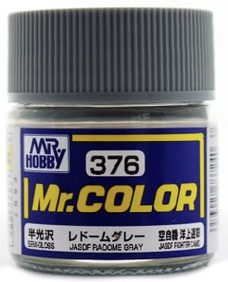 Gunze C376 Mr. Hobby Mr. Color JASDF Radome Gray 10ml