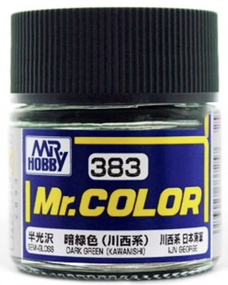Gunze C383 Mr. Hobby Mr. Color Dark Green (Kawanishi) 10ml