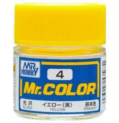 Gunze C4 Mr. Hobby Mr. Color Yellow 10ml