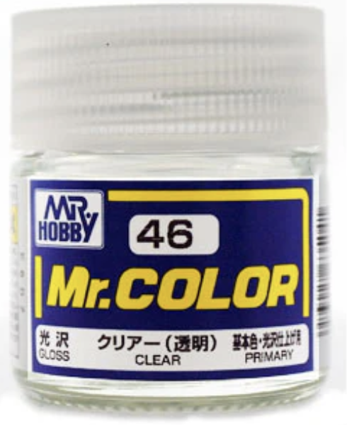 Gunze C46 Mr. Hobby Mr. Color Clear 10ml