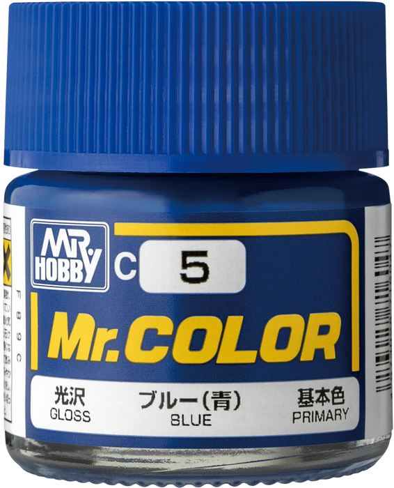 Gunze C5 Mr. Hobby Mr. Color Gloss Blue 10ml