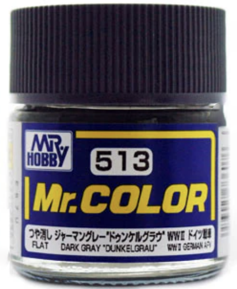 Gunze C513 Mr. Hobby Mr. Color Dark Gray Dunkel Grau 10ml