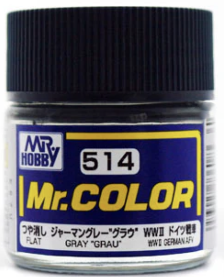 Gunze C514 Mr. Hobby Mr. Color Gray Grau 10ml