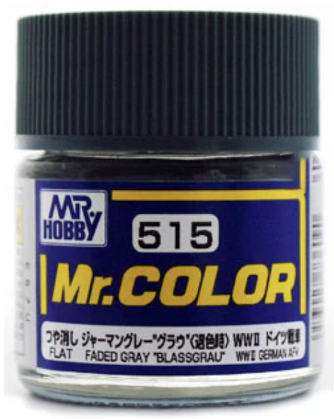 Gunze C515 Mr. Hobby Mr. Color Faded Gray 'Blassgrau' 10ml