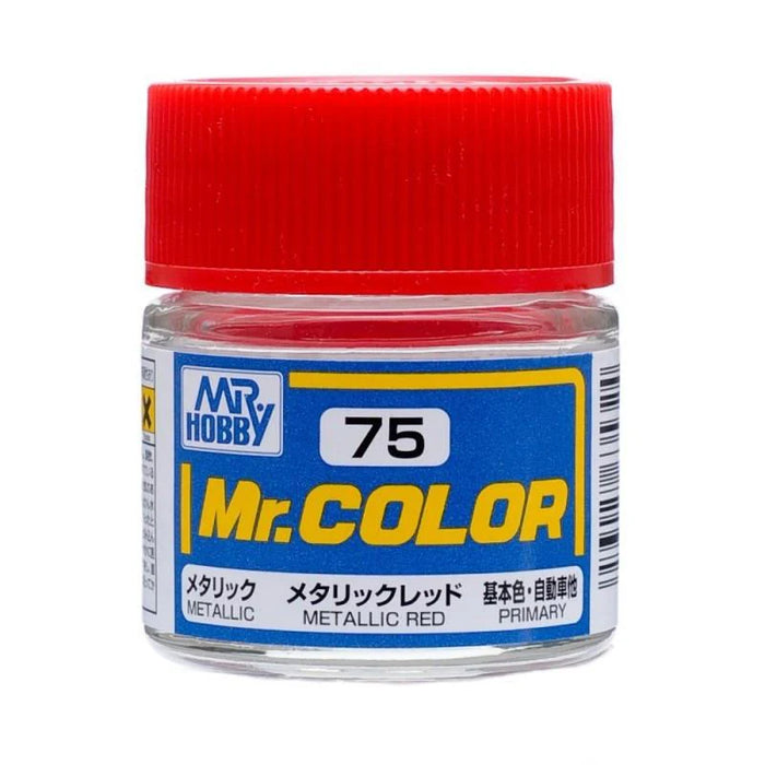 Gunze C75 Mr. Hobby Mr. Color Metal Red 10ml