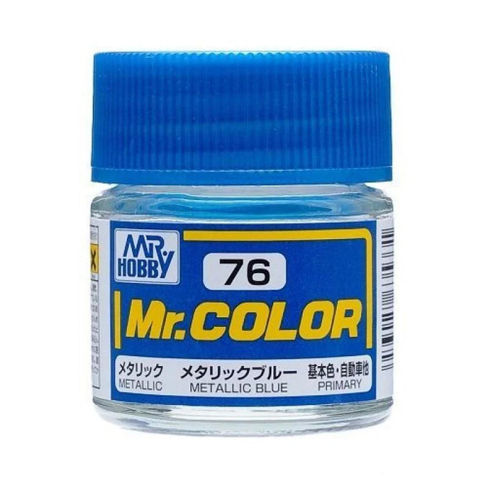 Gunze C76 Mr. Hobby Mr. Color Metallic Blue 10ml