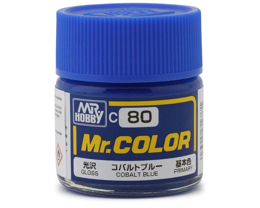 Gunze C80 Mr. Hobby Mr. Color Gloss Cobalt Blue 10ml
