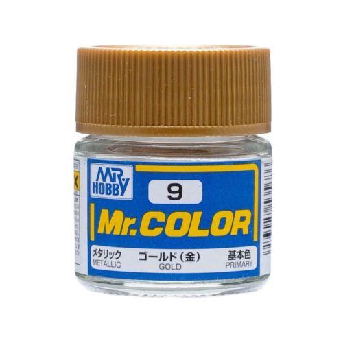 Gunze C9 Mr. Hobby Mr. Color Metallic Gold 10ml