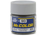 Gunze C90 Mr. Hobby Mr. Color Semi-Gloss Metallic Silver 10ml