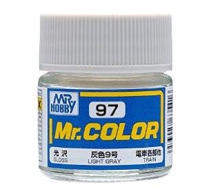 Gunze C97 Mr. Hobby Mr. Color Gloss Light Gray 10ml