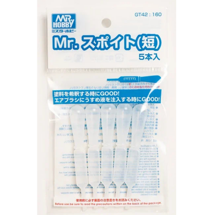 Gunze GT42 Mr. Hobby GTool Mr. Dropper (5 Pack)