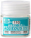 GunZe H110 Mr. Aqueous Hobby Color Clear Semi-Gloss 10ml Acrylic Paint