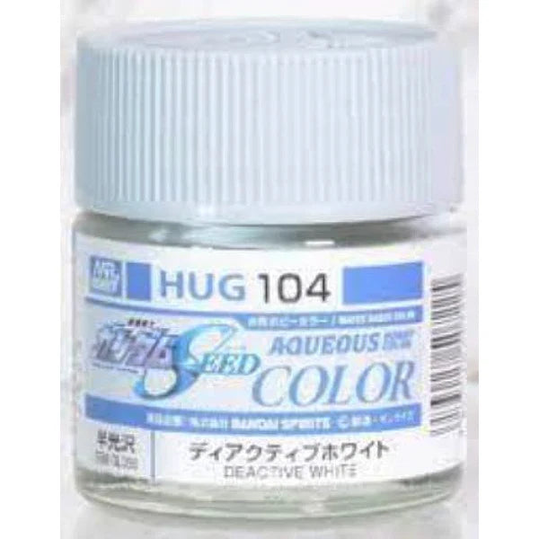 GunZe HUG104 Mr. Hobby Deactive White Gundam Aqueous Color 10ml