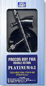 Gunze PS270 Mr. Hobby Mr. Airbrush Procon Boy FWA Platinum 0.2 Double Action Airbrush