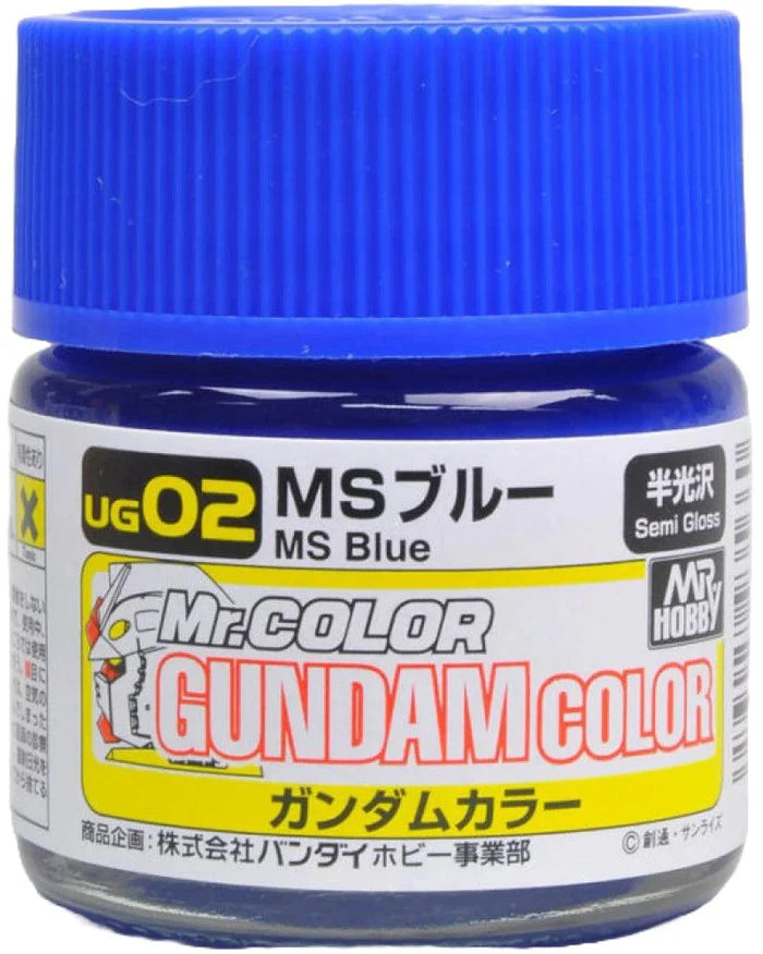 GunZe UG02 Mr. Color Gundam Color MS Blue 10ml — White Rose Hobbies