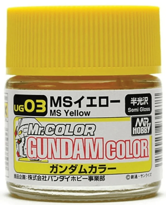 GunZe UG03 Mr. Color Gundam MS Yellow 10ml