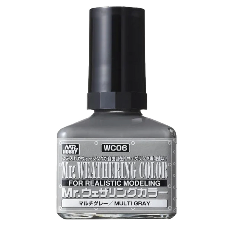 GunZe WC06 Mr Weathering Color Multi Gray