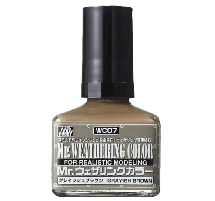 GunZe WC07 Mr Weathering Color Grayish-Brown