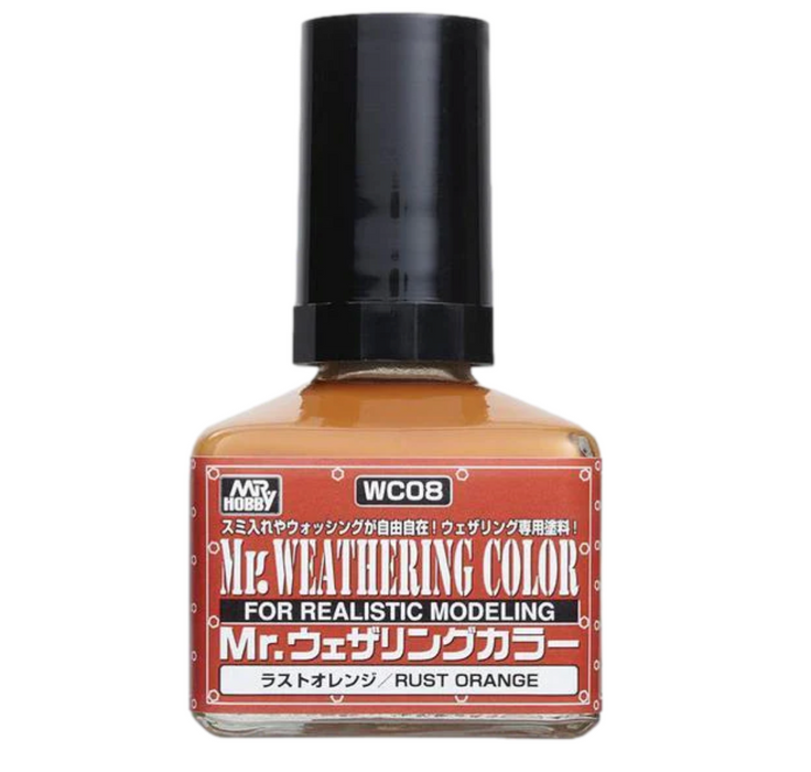 GunZe WC08 Mr Weathering Color Rust Orange