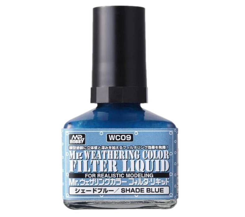 GunZe WC09 Mr Weathering Color Shade Blue