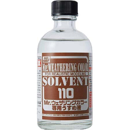 GunZe WCT101 Mr. Weathering Color Thinner 110ml
