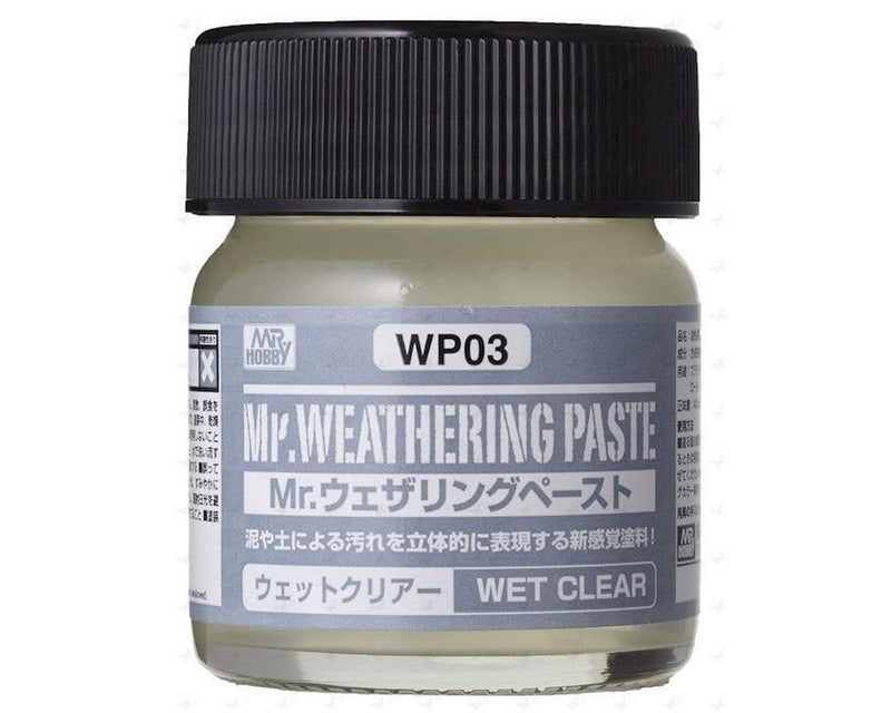 GunZe WP03 Mr. Weathering Paste Wet Clear